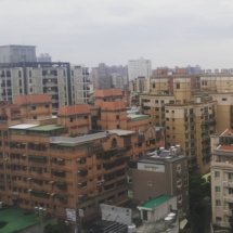 View of Taoyuan from my 9th floor apartment.