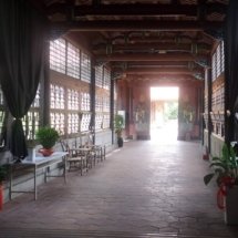 Inside the main hallway of the Imperial guest house.